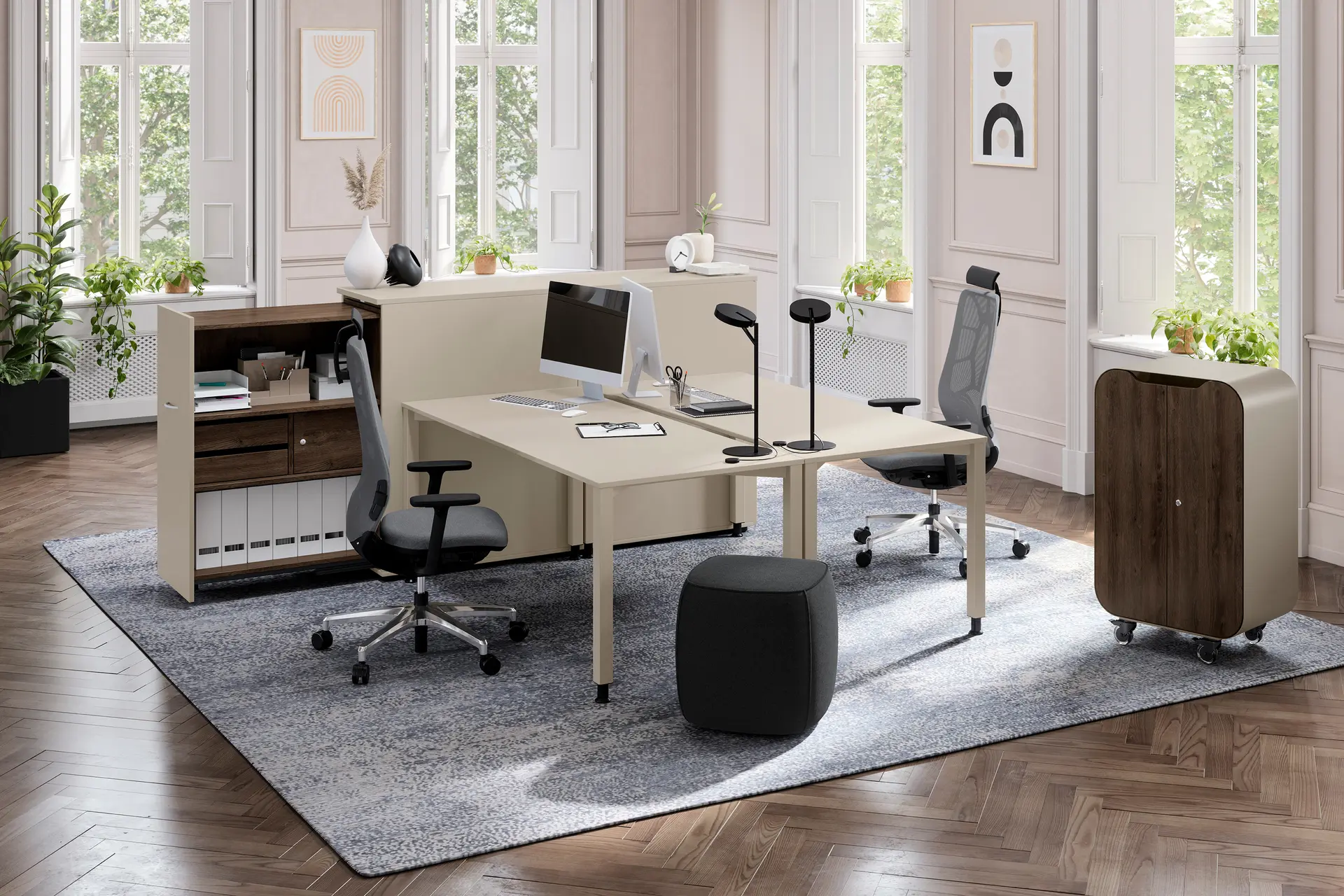 Bobb, Bionics, CoWorker, Container und Cube